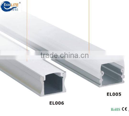 2015 wide PVC led aluminum profile for stirp light