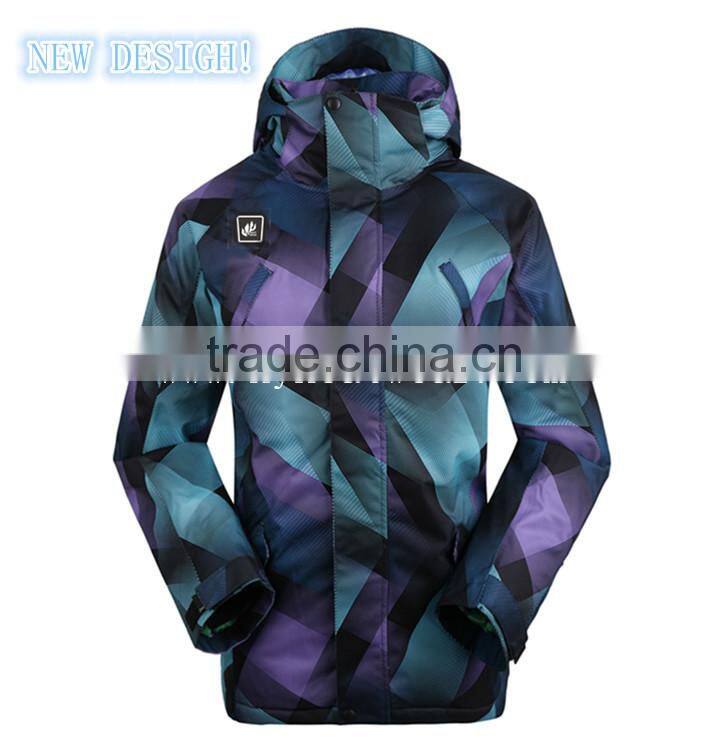 2015 New desigh heated woman wear / snow woman jacket / wholesale clothing woman