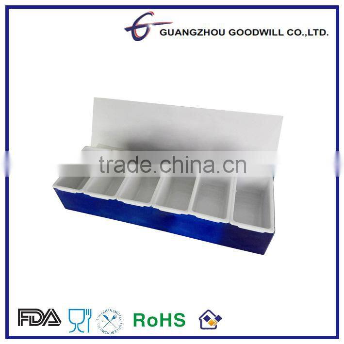 condiment tray set with PP cases