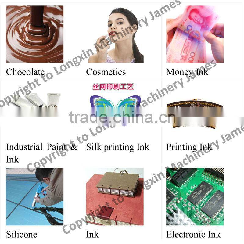 Vertical Bead mill machine for high viscosity materials