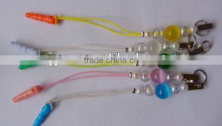 Newest style fashion cell phone strap string