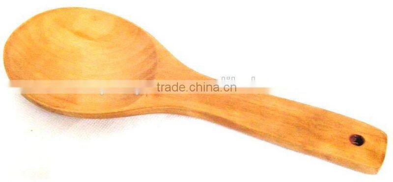 Natural Bamboo Rice Dishes Salad Spoon