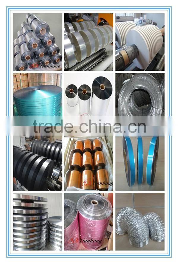 Zhejiang Factory Aluminized Mylar Film For Capacitors Low Price Alu Foil Tape For EMI