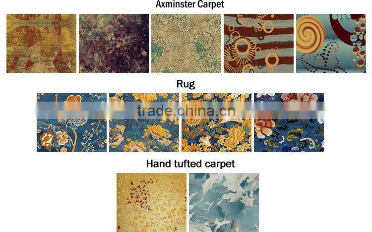 Elegant hand tufted wool rug for apartment, house decoration, balcony