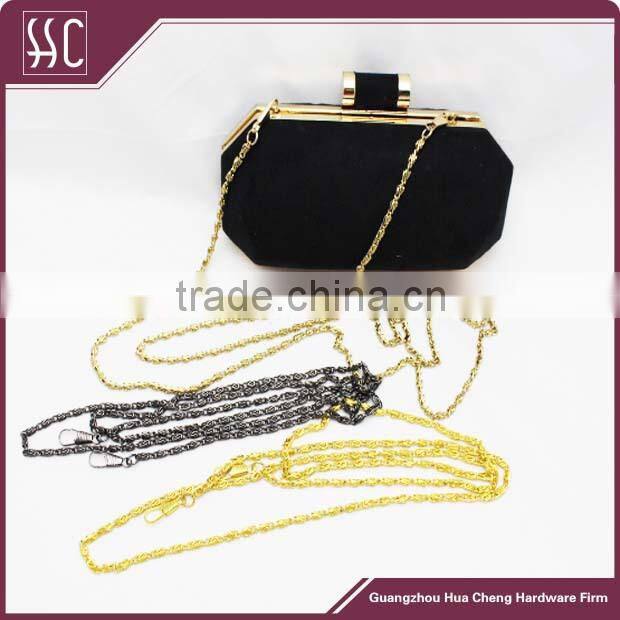 gunmetal bag chain for handbag hardware