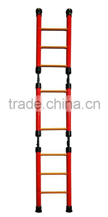 N type M type fiberglass single straight ladder
