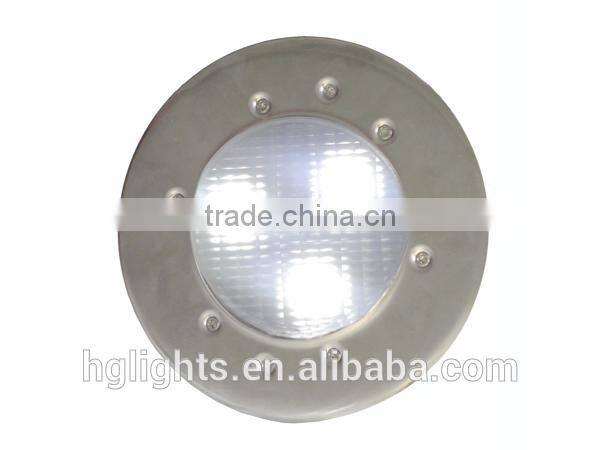 316 Stainless Steel 3W Recessed LED Underwater Light
