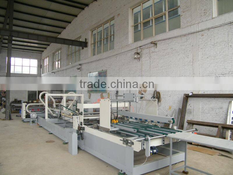 ZH-500 Mini Automatic Folder Gluer carton box making machine
