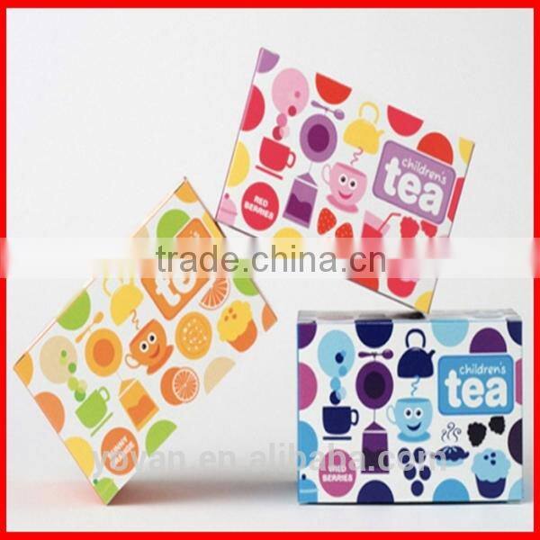 Custom Eco-friendly Children's Tea Paper Box Packing Wholesale
