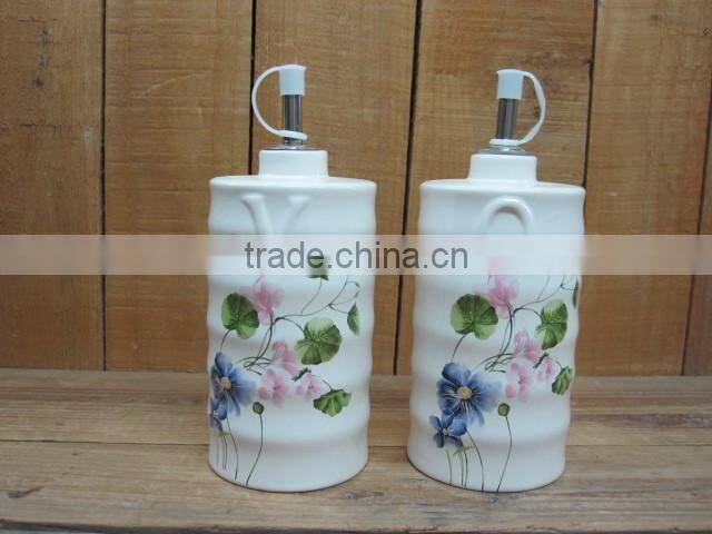 New Ceramic different size cookie jar with lid