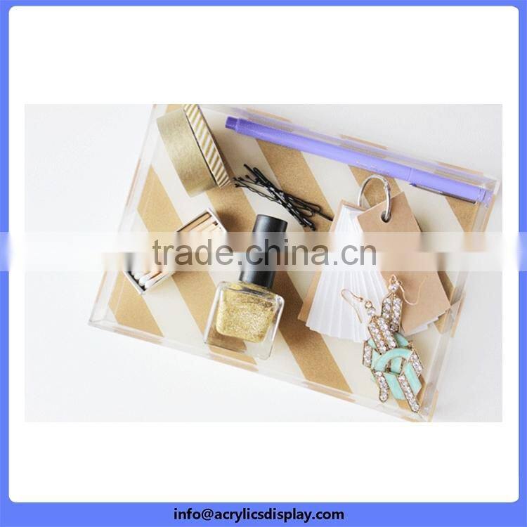 Latest Fashion Promotion personalized acrylic tissue trays
