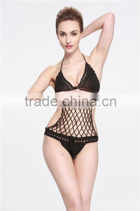 2016 new style crochet swimwear for young gril