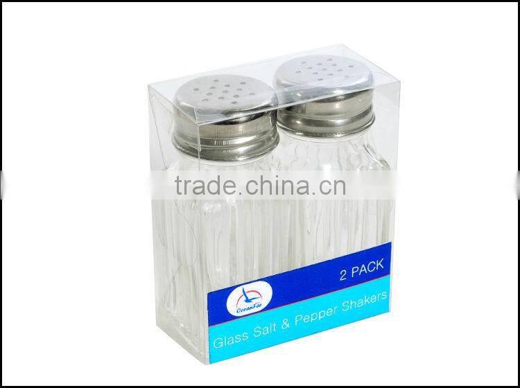 Glass Spice Jar With Metal Hole Lid