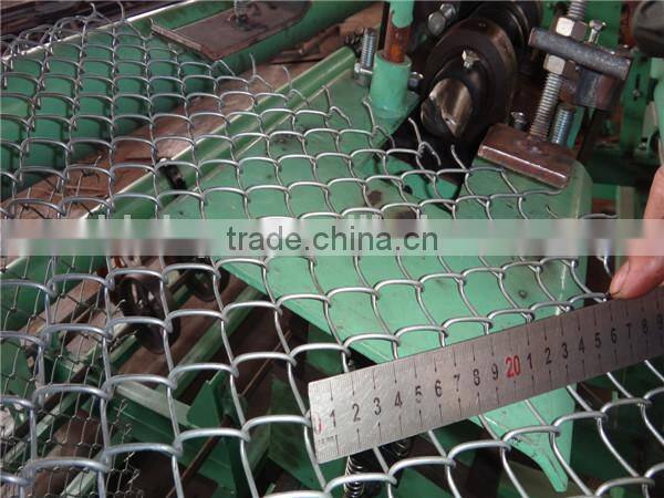 Hot sale popupar 2mm fence chain link making machine