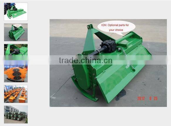 CE approved gear driven rotary tiller for tractor