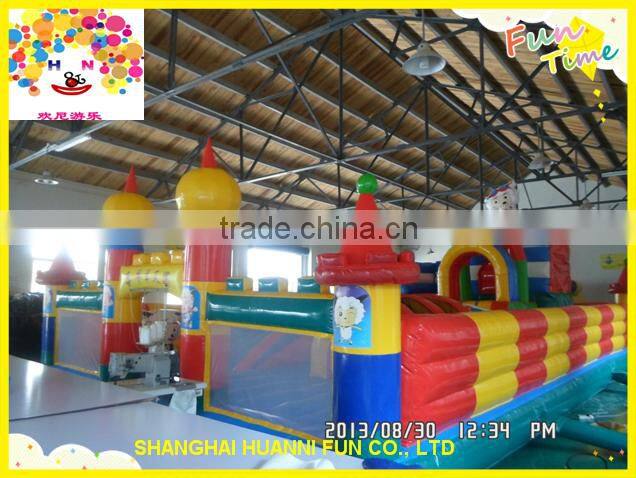2015 new design Inflatable Playground/inflatable castle/amusement park games factory