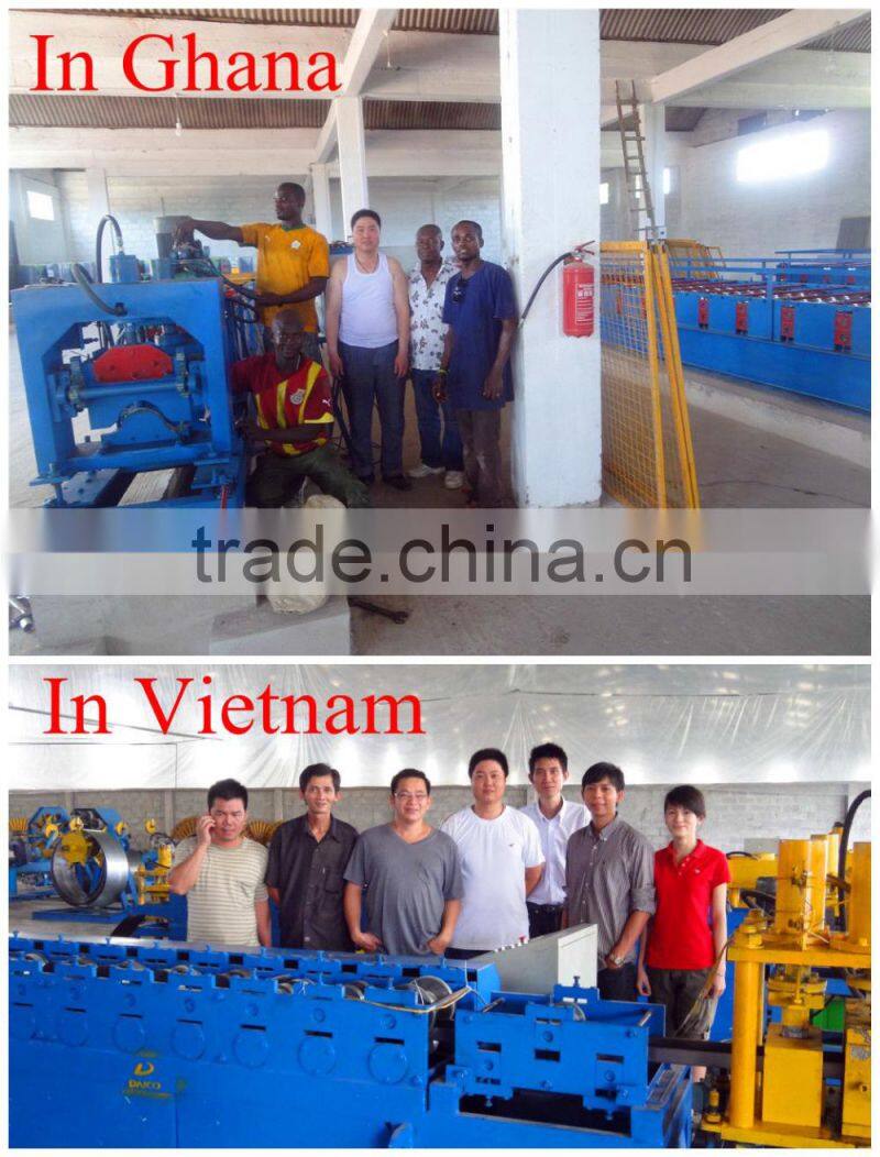 steel shutter door and window frame making machine