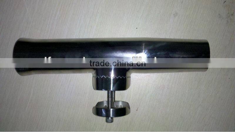 Stainless Steel Clamp On Tulip Style Rod Holder/ Tournament Style