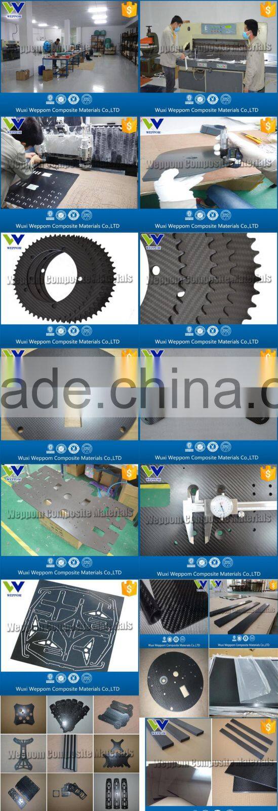 High Stremgth epoxy resin carbon fiber board cutting parts for RC and Quadcopter frame