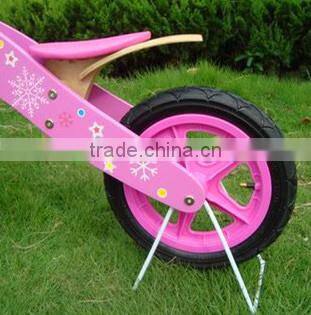 2016 Natural Wood Balance Bike For Toddlers