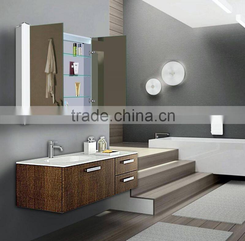 Luxury bathroom CABINET mirrors with led lights inside