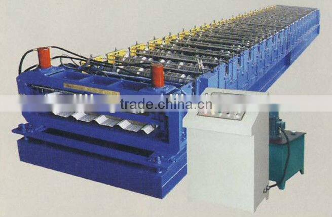 Double layer roof panel roll forming machine