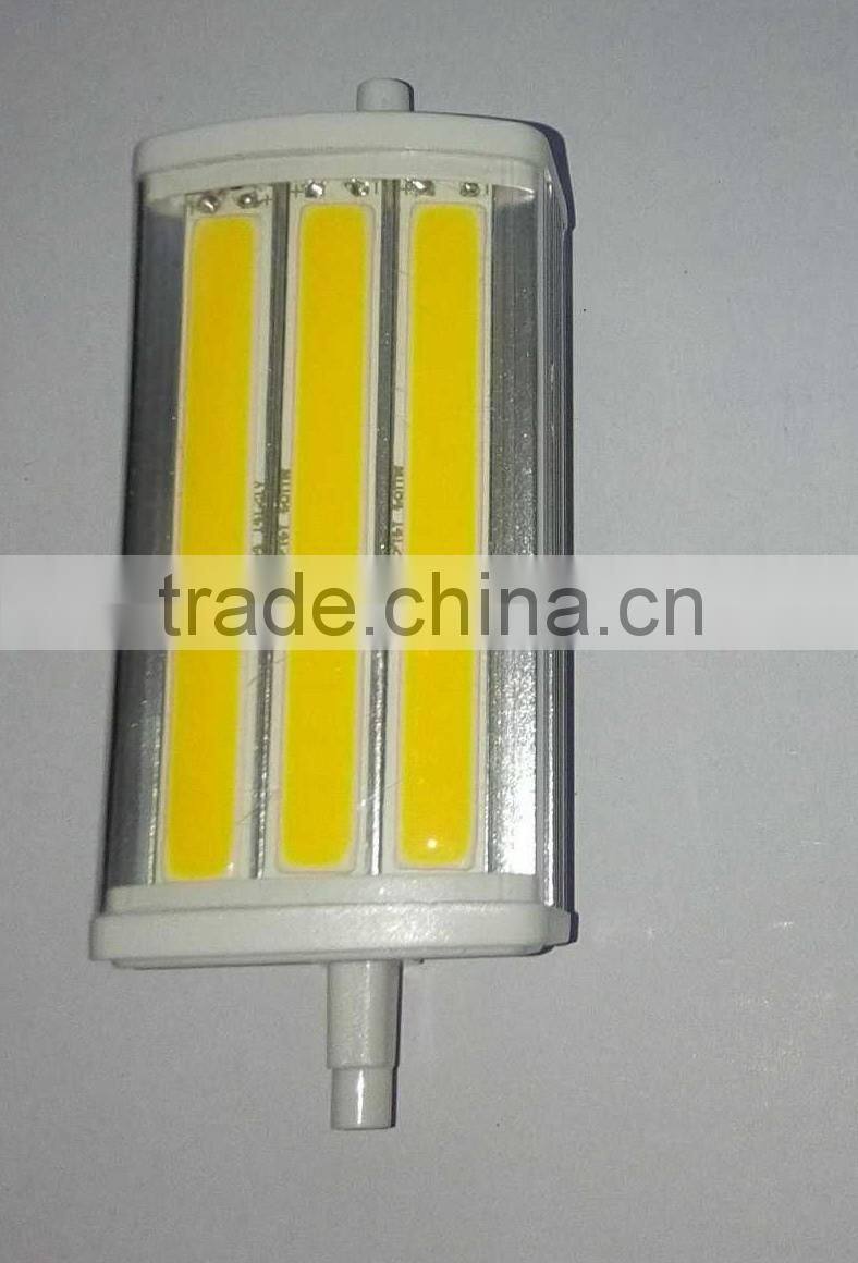 2016 New R7S with CE RoHS ERP certifited 9W 2700K 360 degree led lamp for outdoor lighting