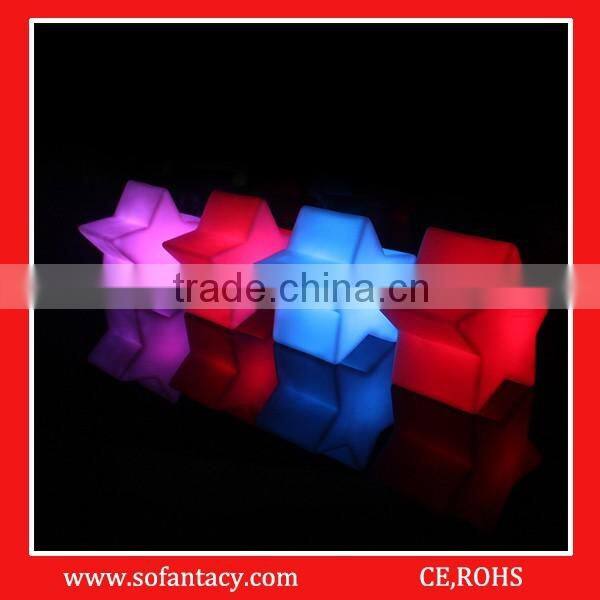 party popular led star lamp,led flashing star shape party lamp