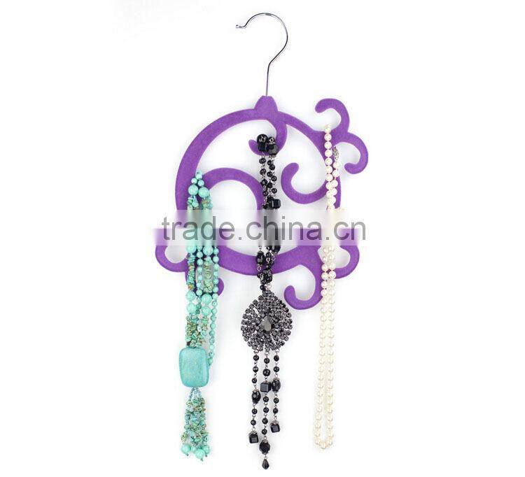 Beautiful Velvet Hanger/Holder/Organizer for Jewelry, Necklaces, Pendants, Chains, Beads