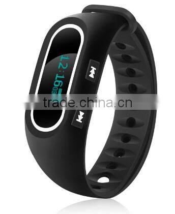 fitness track smart band with heart rate monitor wristband