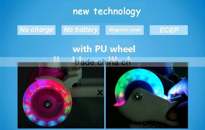 Four wheel dual pedal children kick scooter,Kids foot scooter,Child mini scooter with high quality