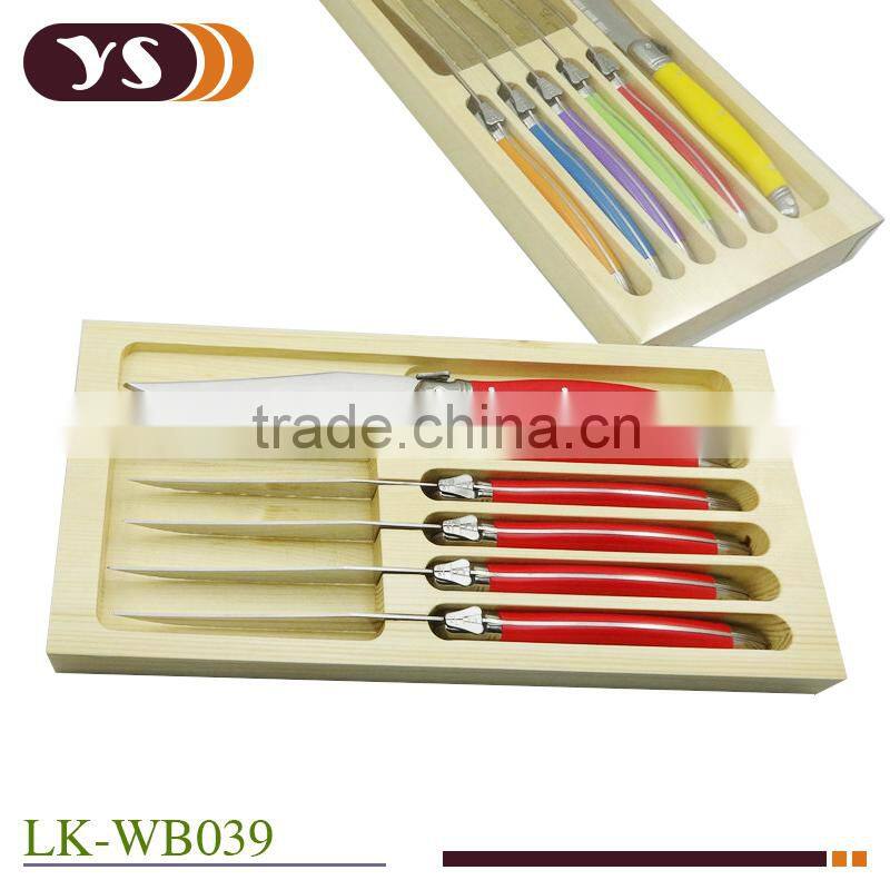 laguiole stainless steel steak knives