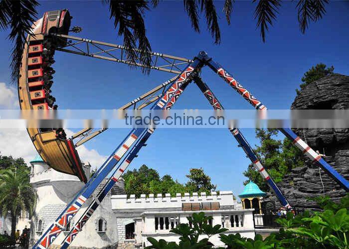 outdoor playground pirate ship rides with trailer for sale