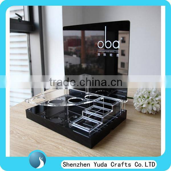 beautiful good quality customized acrylic plexiglass display for cosmetic display stand high quality