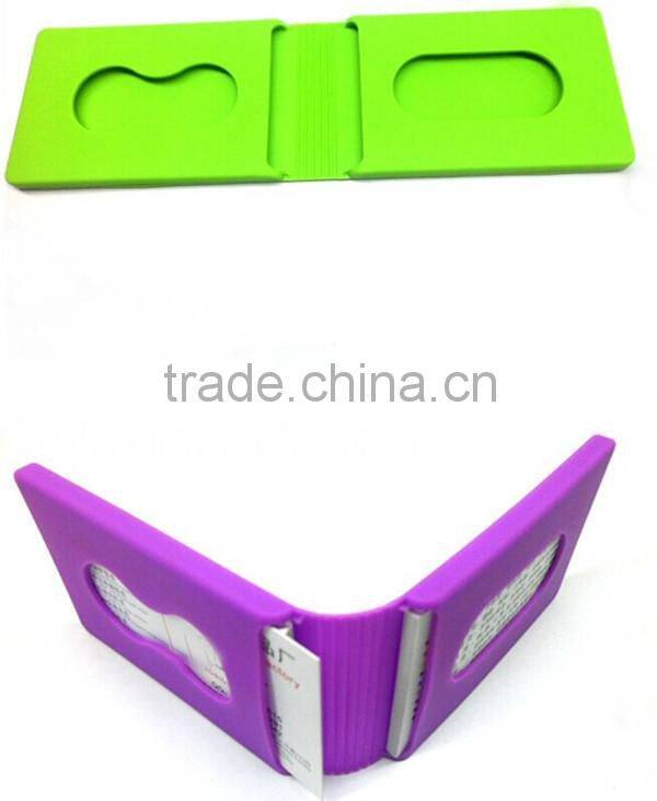 silicone business card holder