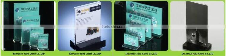 Desk Label Holder Clear Price Ticket Holder Acrylic Price Tag Holder