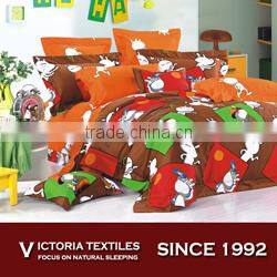 play rabbit cartoon printed adult bedding comforter set