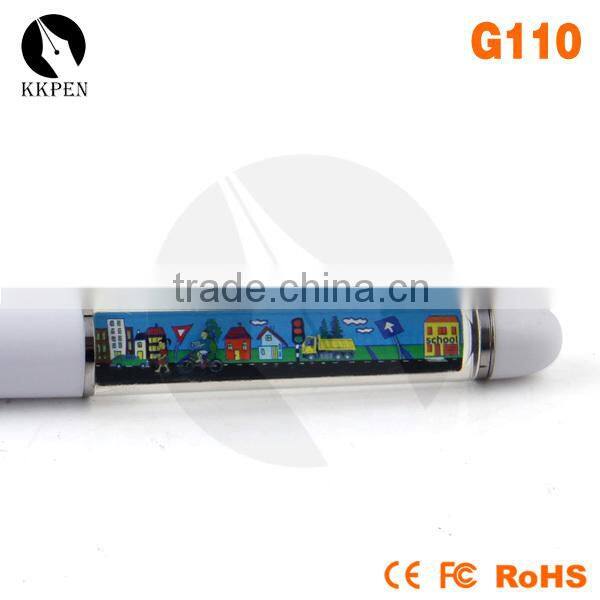 KKPEN Hot selling Custom Floating Pens/customised promotional pens/white pens with logo