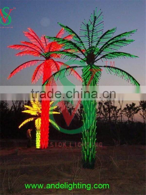 24V 5M height outdoor christmas decoration led palm tree light