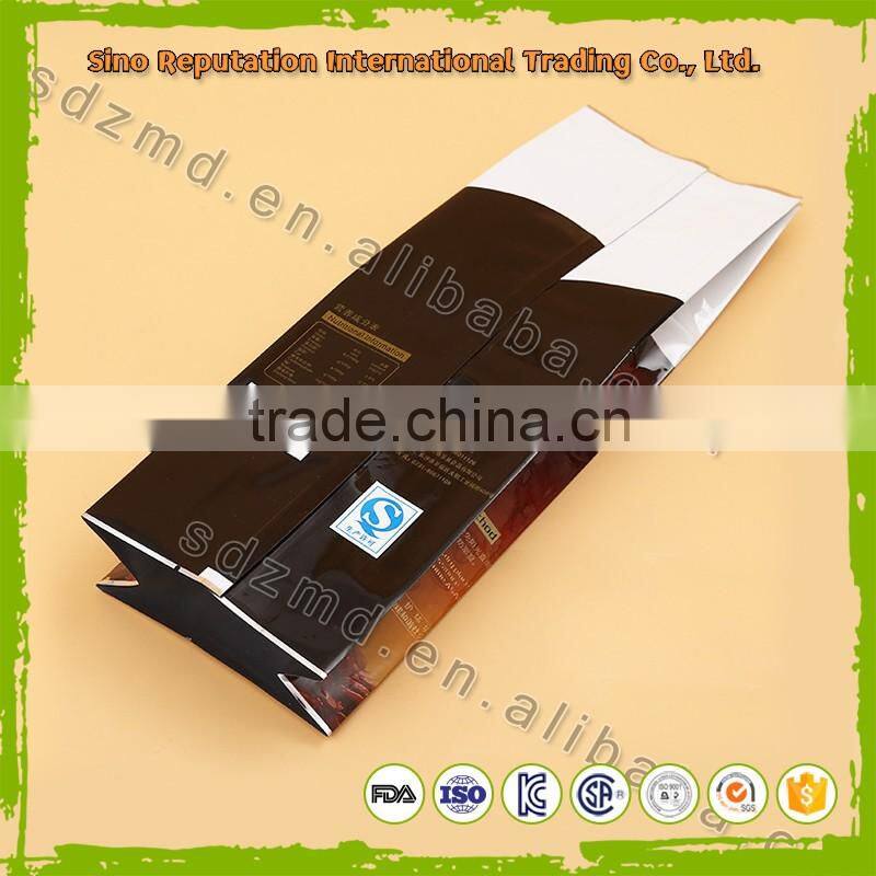 Side gusset custom printing 12oz coffee bag for coffee wholesale