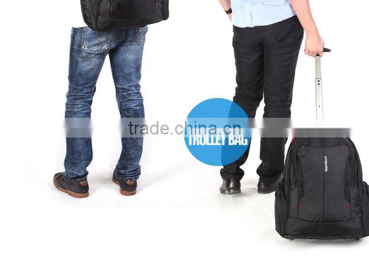New fashion bag travel trolley laptop trolley school bag