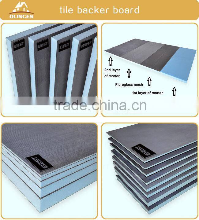 CO2 waterproof tile backer boards