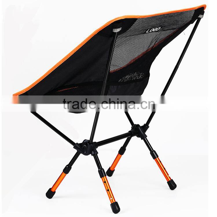 Outdoor Portable picnic folding chair with adjustable legs