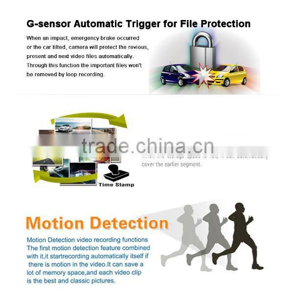 with CE certificate car dash camera dual lens B40S Hot selling