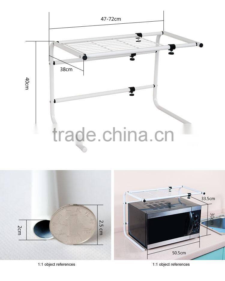 microwave oven stand portable kitchen rack metal display rack C-12