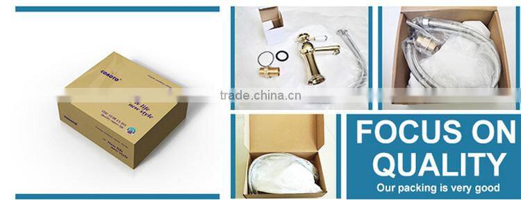 Single Handle Ceramic Basin Faucet for Children Use