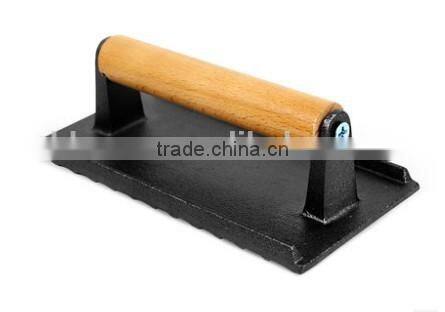 Eco-Friendly cast iron hand grill press with CE