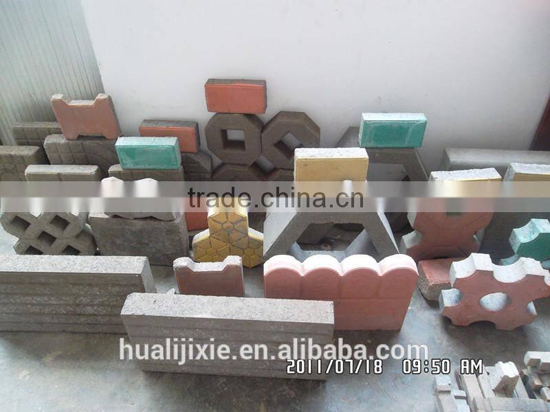 paver block machine price qtf3-20 paving block making machine/manual