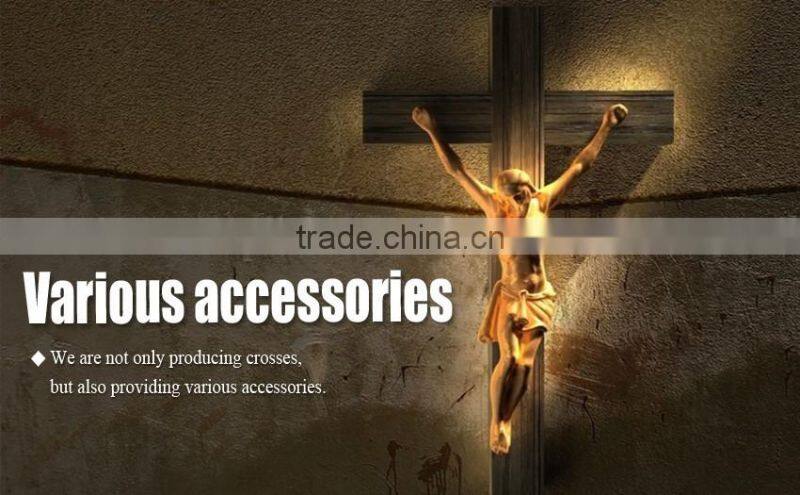 JS-SZ014 funeral fittings wooden cross