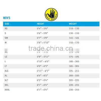 2013 SCR Kids Neoprene Diving Wetsuit Pattern